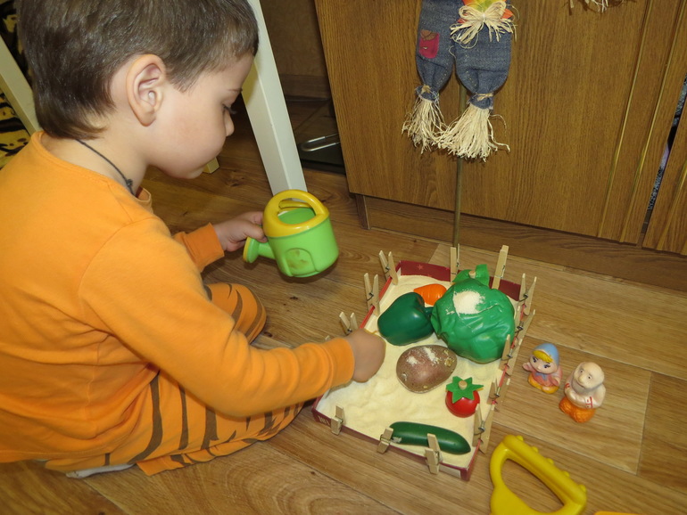 ТН "Как растут овощи" Отчет день 5