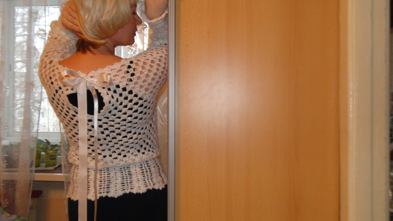 Кофточка "Айрис" - моя импритация кофточки Бэби-Сюрприз