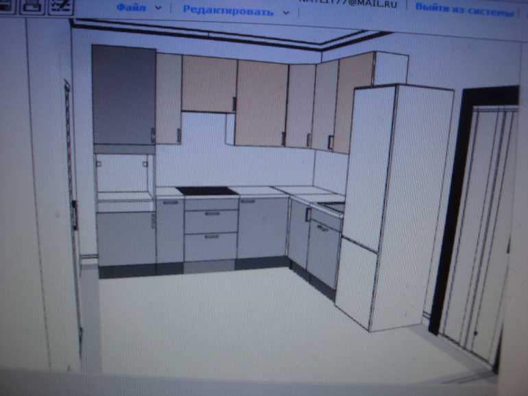 Будущая кухня Икея.