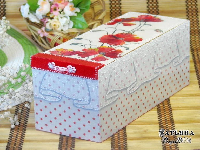 Чайная шкатулка, шкатулка для мелочей и досочки на закуску)))