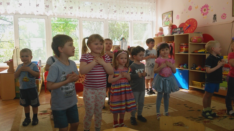 открытый урок в саду