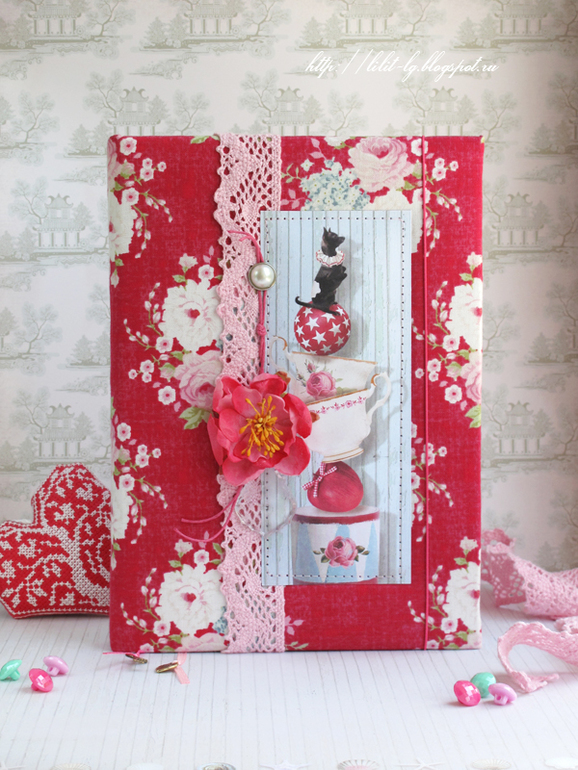 Блокнот с ароматом клубники