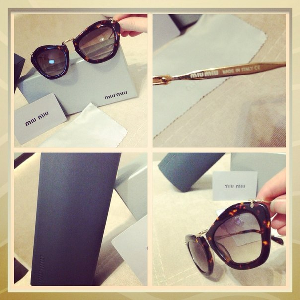 Очки Marc Jacobs, Gucci, Dolce Gabbana, Versace, Prada, Miu Miu и другие бренды!