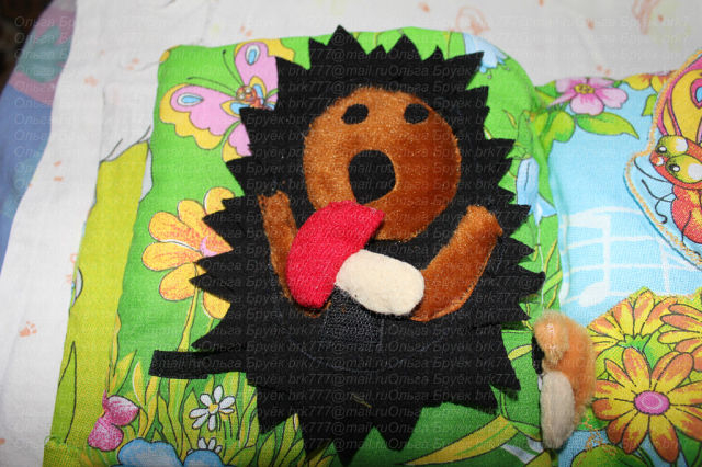 Умная книжечка-мягулька-развивалка