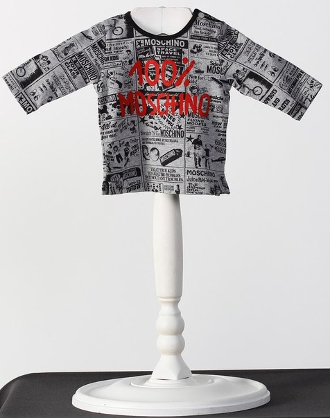 Кофта MOSCHINO Baby 100% хлопок 1-3 мес 2000 руб