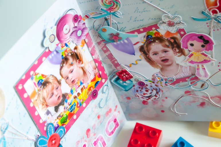 Mini скрап-альбом "Lalaloopsy"!