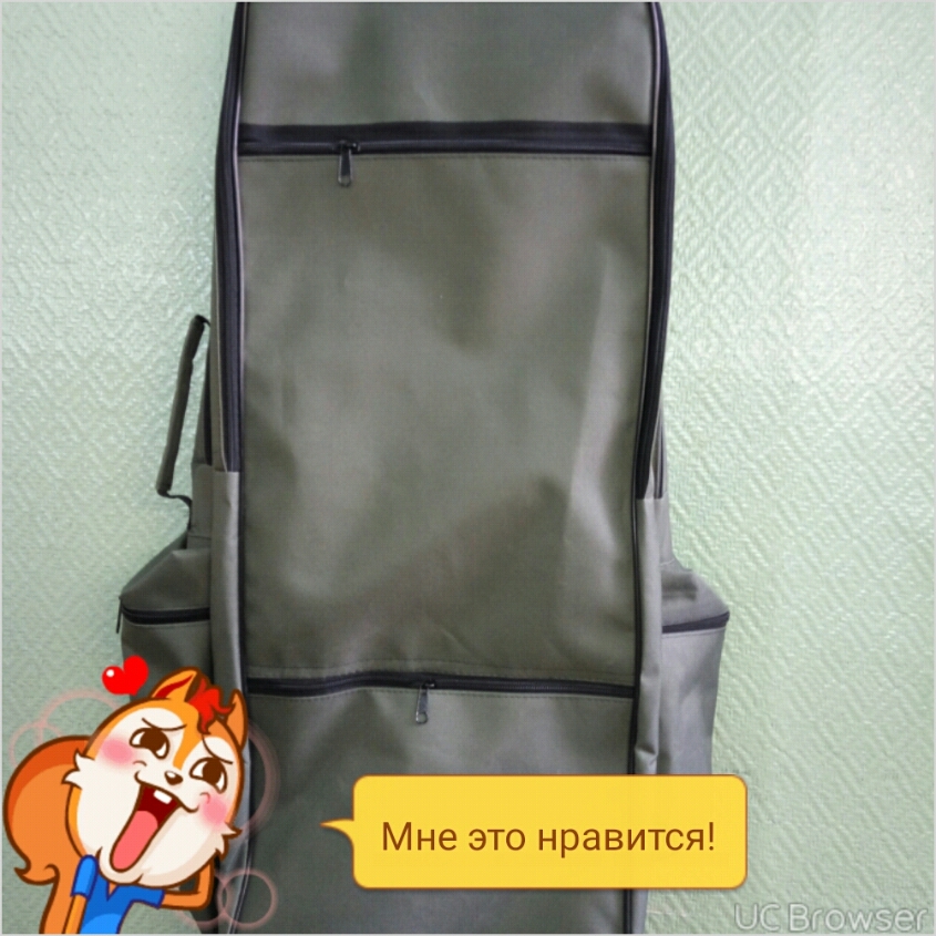 Рюкзак для переноски и хранения металлоискателя и лопаты.