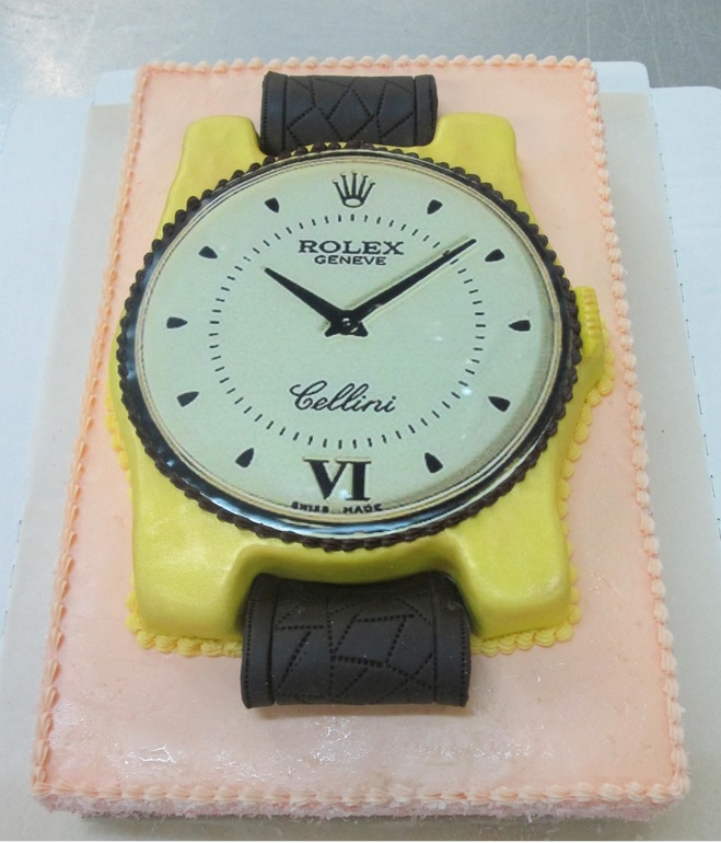 Торт часы для мужчины