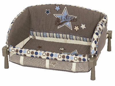 Детский манеж-кровать-колыбель Baby Trend "Звезды" (Беби Тренд) 1 неделя - 600 рублей.  2 недели - 900 рублей. 1 месяц - 1300 рублей.