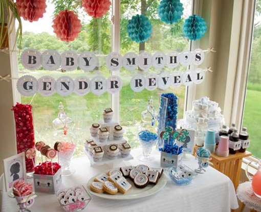 Gender reveal party