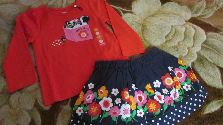Новая одежда для девочки Gymboree,Crezy8 .Недорого.
