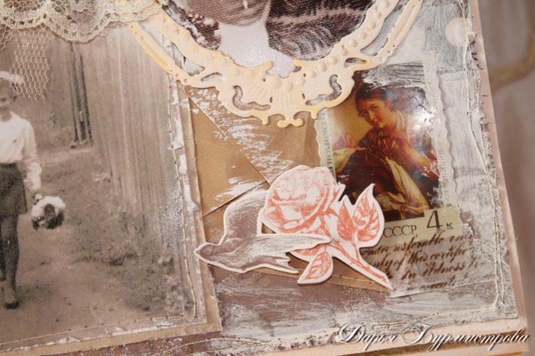 Разворот №1. СП Альбом Шебби Шик.