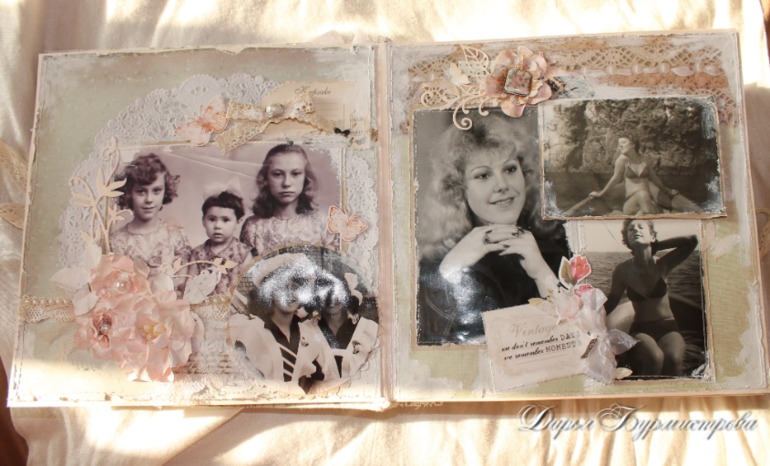 Разворот №2.СП альбом Шебби Шик