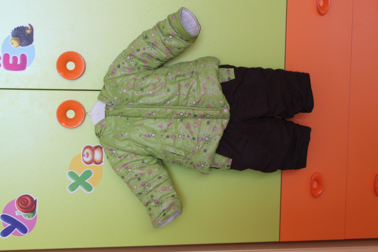 Осенний комплект р 80. цена 500р