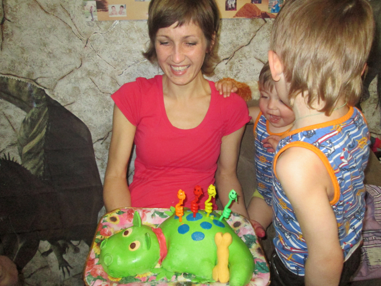 Динозавровый День Рождения (лайт-версия) Часть 2