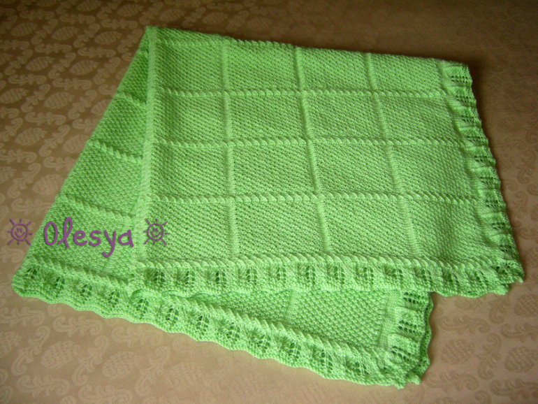 Яблочный пледик