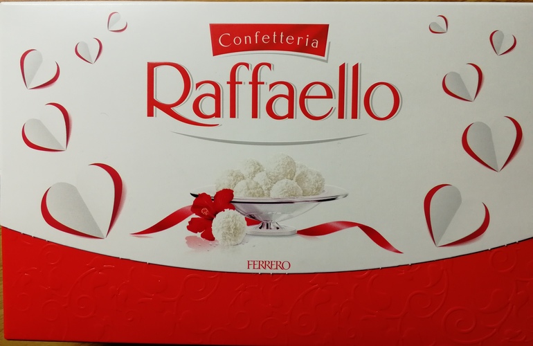 Raffaello этикетка