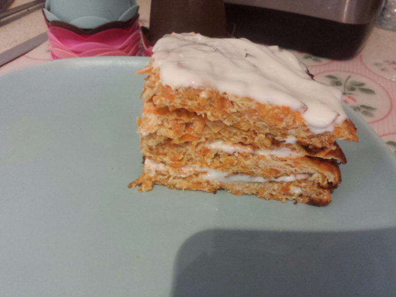 Морковный пирог из старбакса дюкана