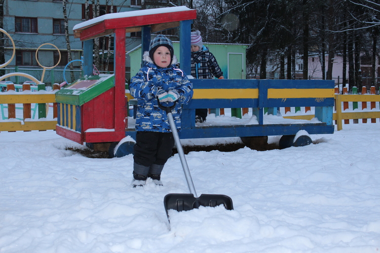 Прогулка в садике