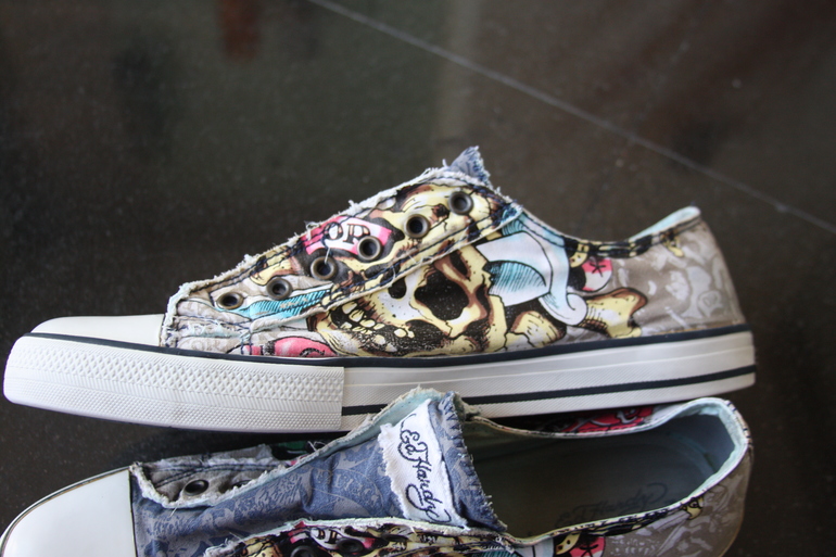 converse ed hardy