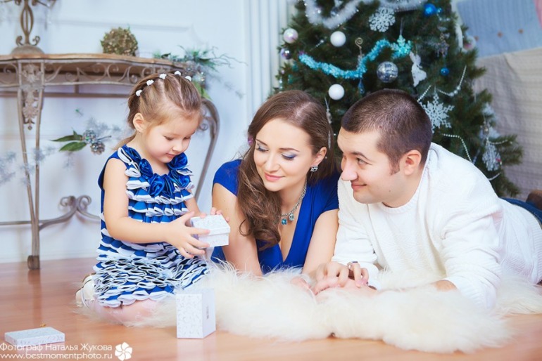 Пердновогодняя семейная съемка