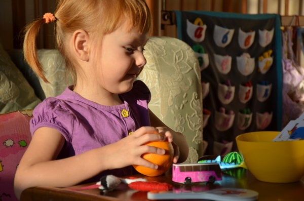 Учим буквы - А