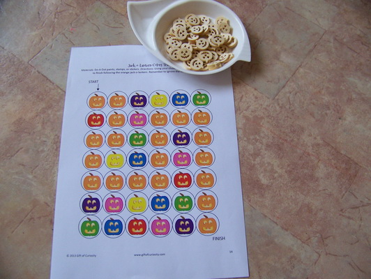 Моторика - Занятие 50 Halloween