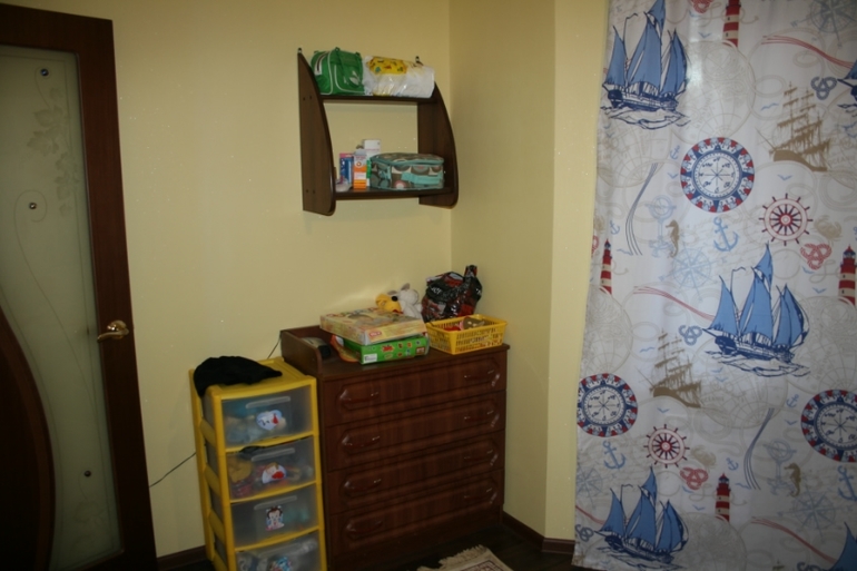 Детская, только начали обставлять.