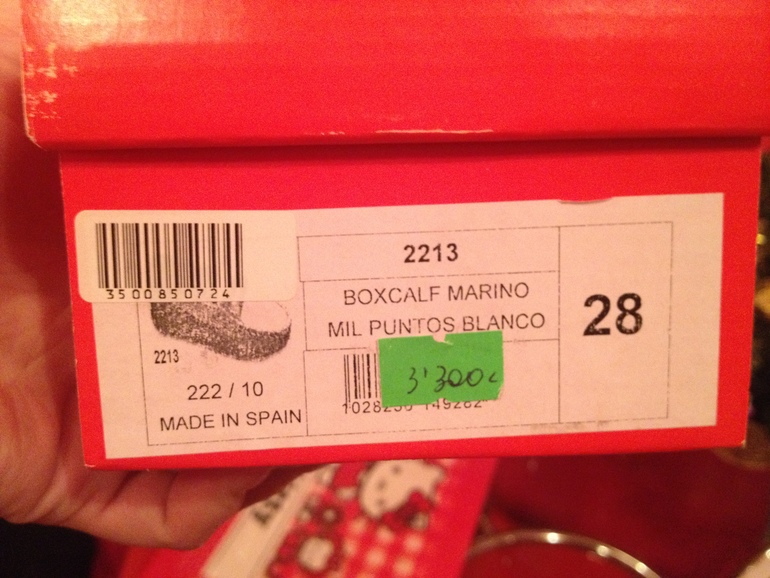 Мокасины TNY (Испания)