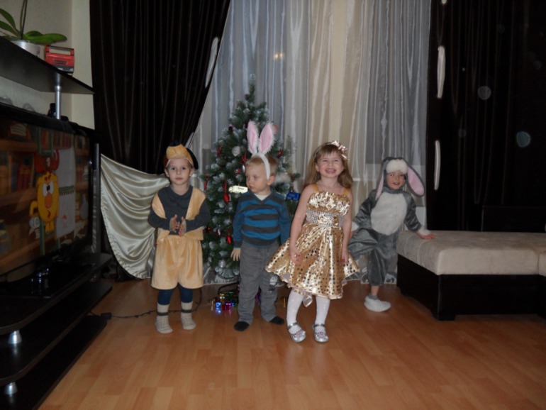 Елка на дому.