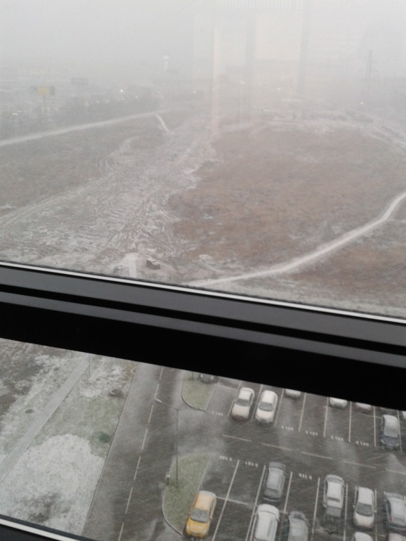 Зима...26 ноября 2013г