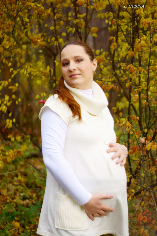 Осенняя прогулка или мои последние беременные деньки