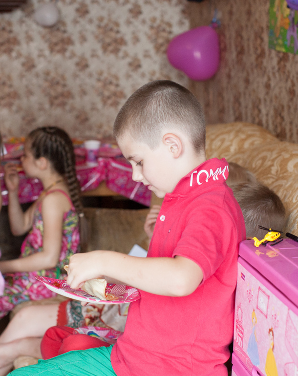 День рождения Иришки - 8 лет