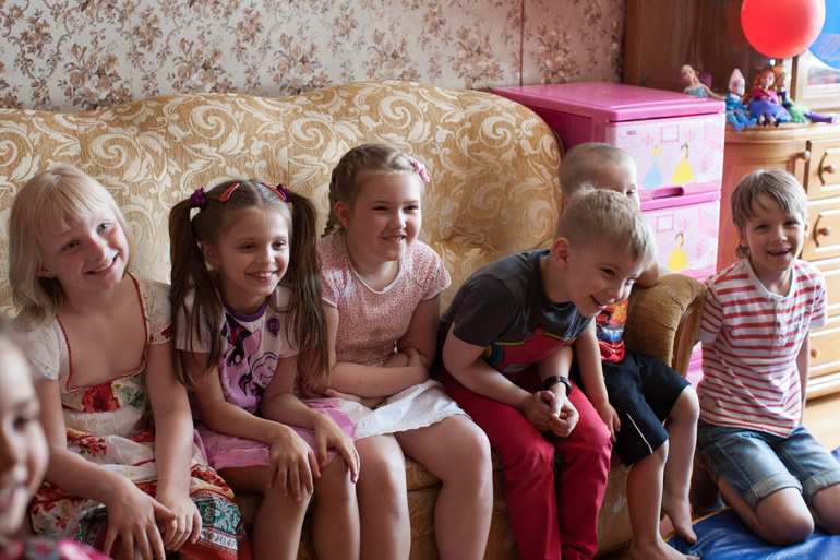 День рождения Иришки - 8 лет