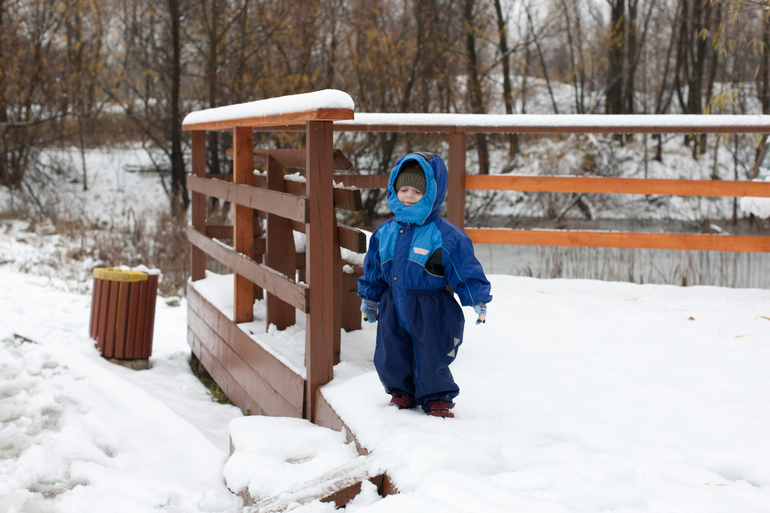 Удивительно теплый день...