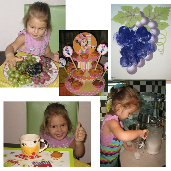 ФМ готовим с детьми. Капкейки с изюмом.