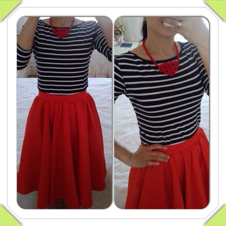 Опять я со своими шнурками и юбкой