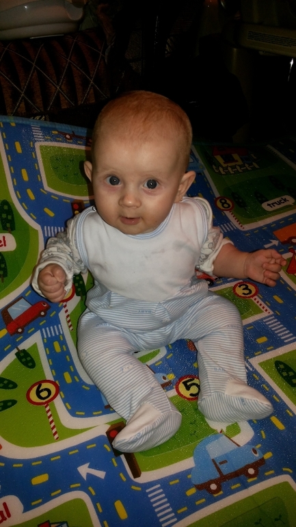 Моему сокровищу 6 месяцев!