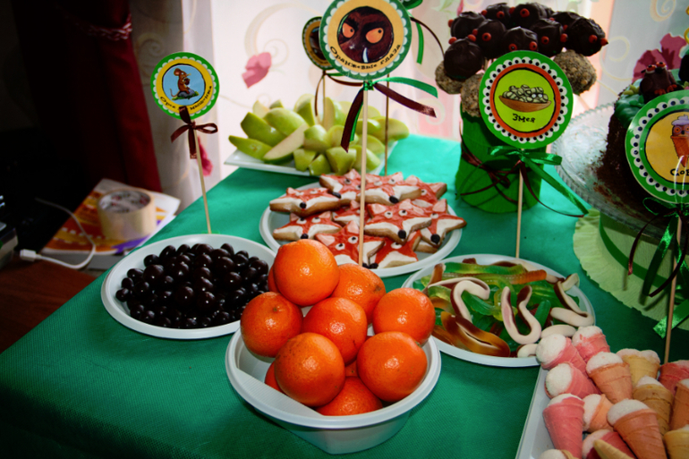 День рождения в стиле Груффало...