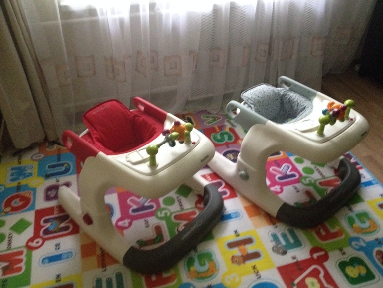 Продам Ходунки Bebe Confort Kamino 3 в 1 2 штуки.
