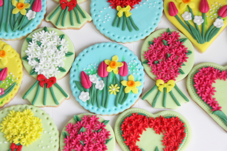 ПЕЧЕНЬЯ К 8 МАРТА