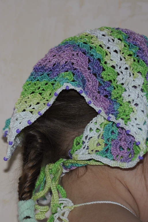 Сарафан и косынка на девочку