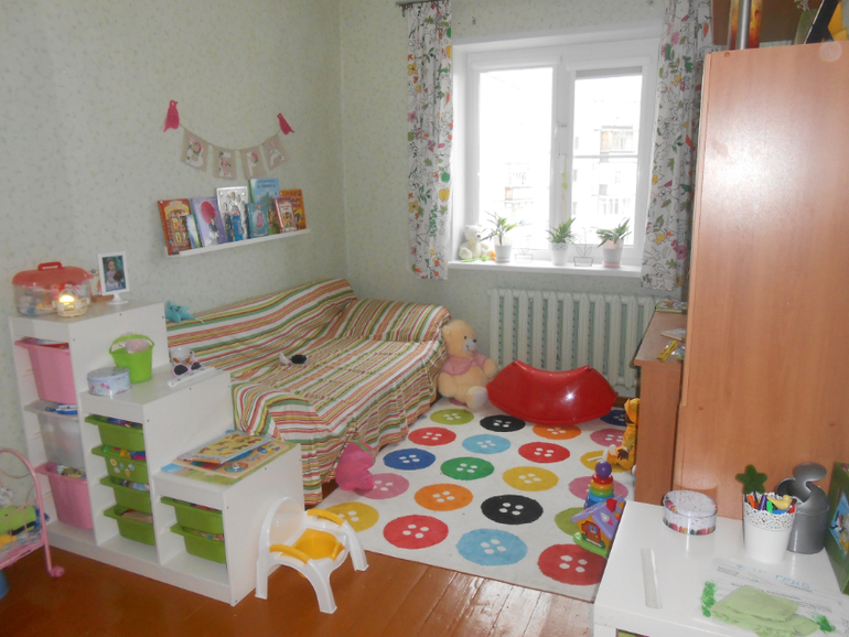 Комната моей дочки (почти 3 года)