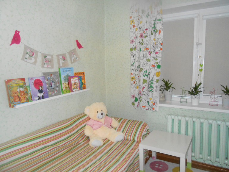 Комната моей дочки (почти 3 года)