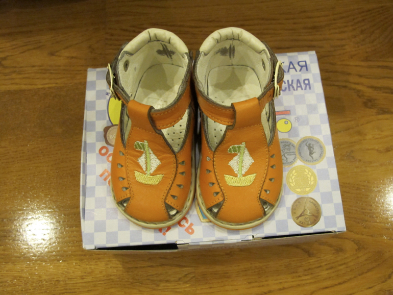 Туфильки Таши-орто б/у, р-р 21, 700 руб