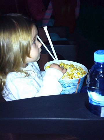 Первый раз в кино ....