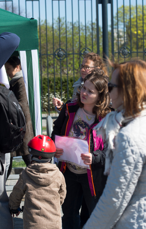 Первая беговелогонка Марка. 26.04.2014.