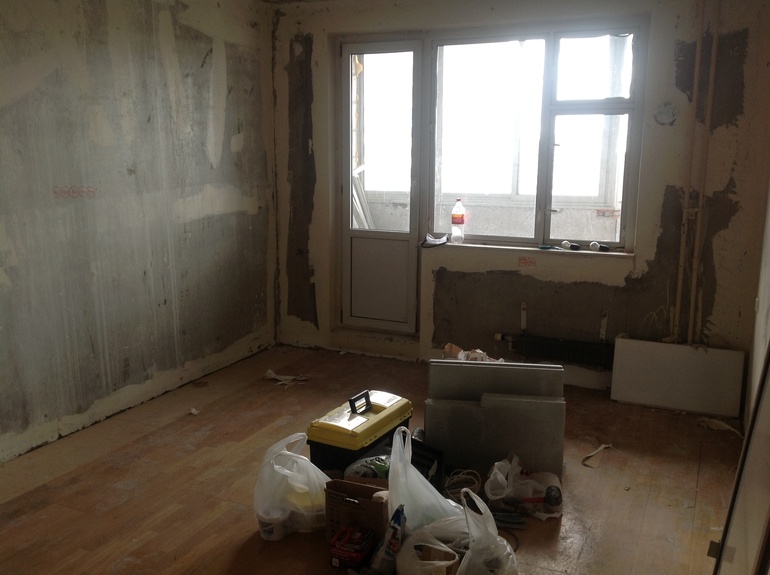 А вот и наше долгожданное новоселье!!))))трехкомнатная квартира в доме серии п 44 т