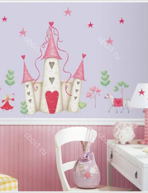 Стены в деткой .