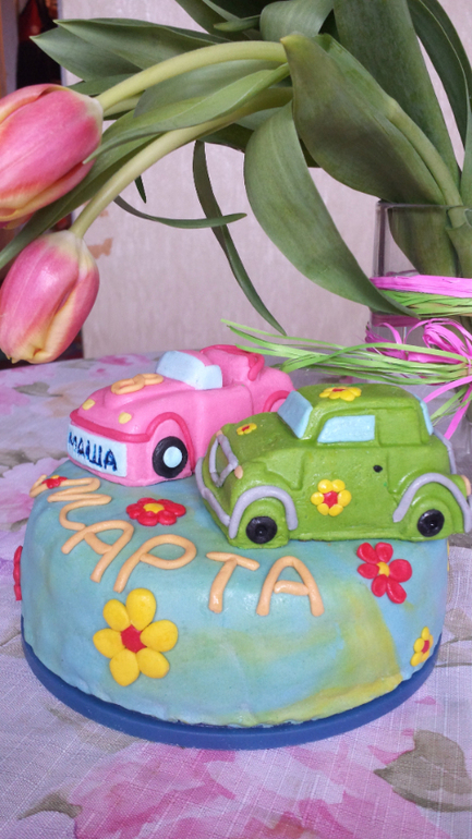 Для меня  на 8 марта